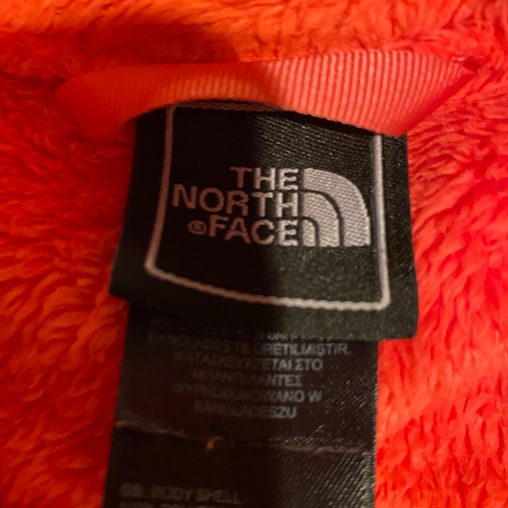 Girls Like New The North Face Large Size 14/16 soft jacket zip up - Picture 3 of 4